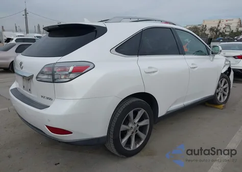 2012 Lexus Rx 350 z USA, uszkodzony, nr VIN JTJZK1BA1C2006120